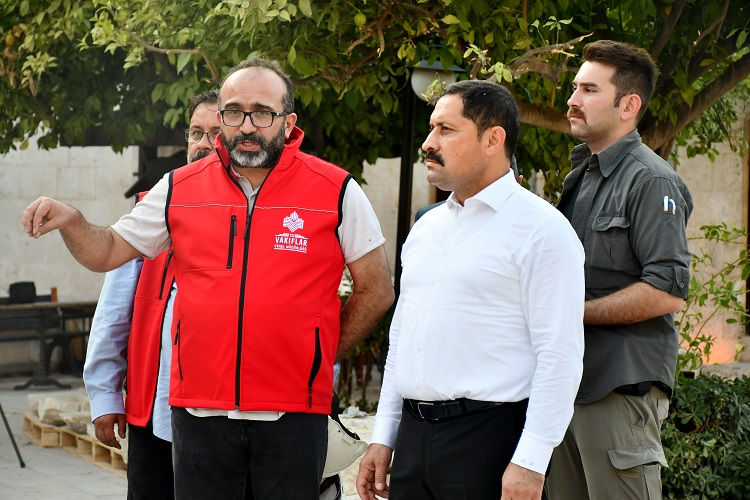 Antakya'da bulunan tarihi Habib-i Neccar Camisi, 6 Şubat depremlerinde yıkıldıktan sonra Vakıflar Genel Müdürlüğü denetiminde aslına uygun bir şekilde yeniden inşa ediliyor. 