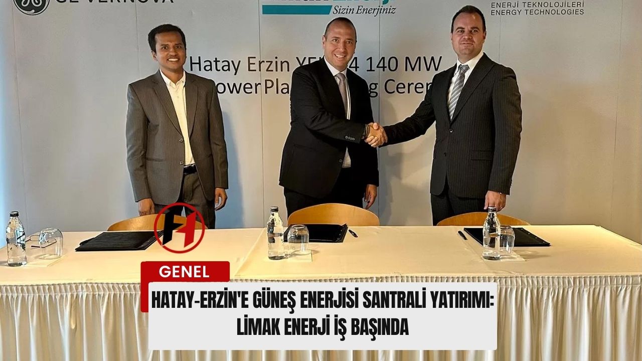 Hatay-Erzin'e Güneş Enerjisi Santrali Yatırımı: Limak Enerji İş Başında