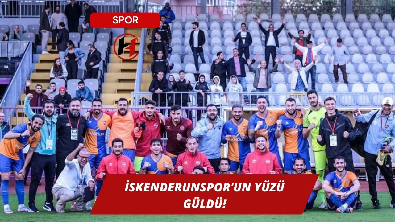 İskenderunspor'un Yüzü Güldü!