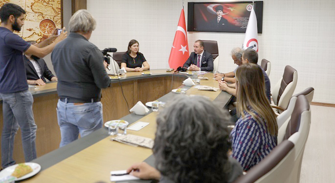 İskenderun Teknik Üniversitesi (İSTE) Rektörü Prof. Dr. Tolga Depci, deprem felaketinin ardından yeni eğitim-öğretim yılına ilişkin önemli bilgileri basın mensuplarıyla paylaştı.