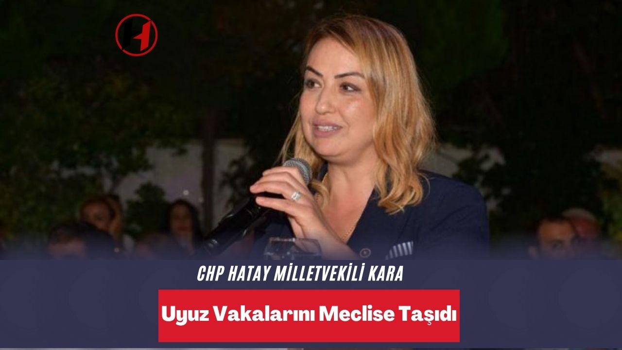 CHP Hatay Milletvekili Kara Uyuz Vakalarını Meclise Taşıdı