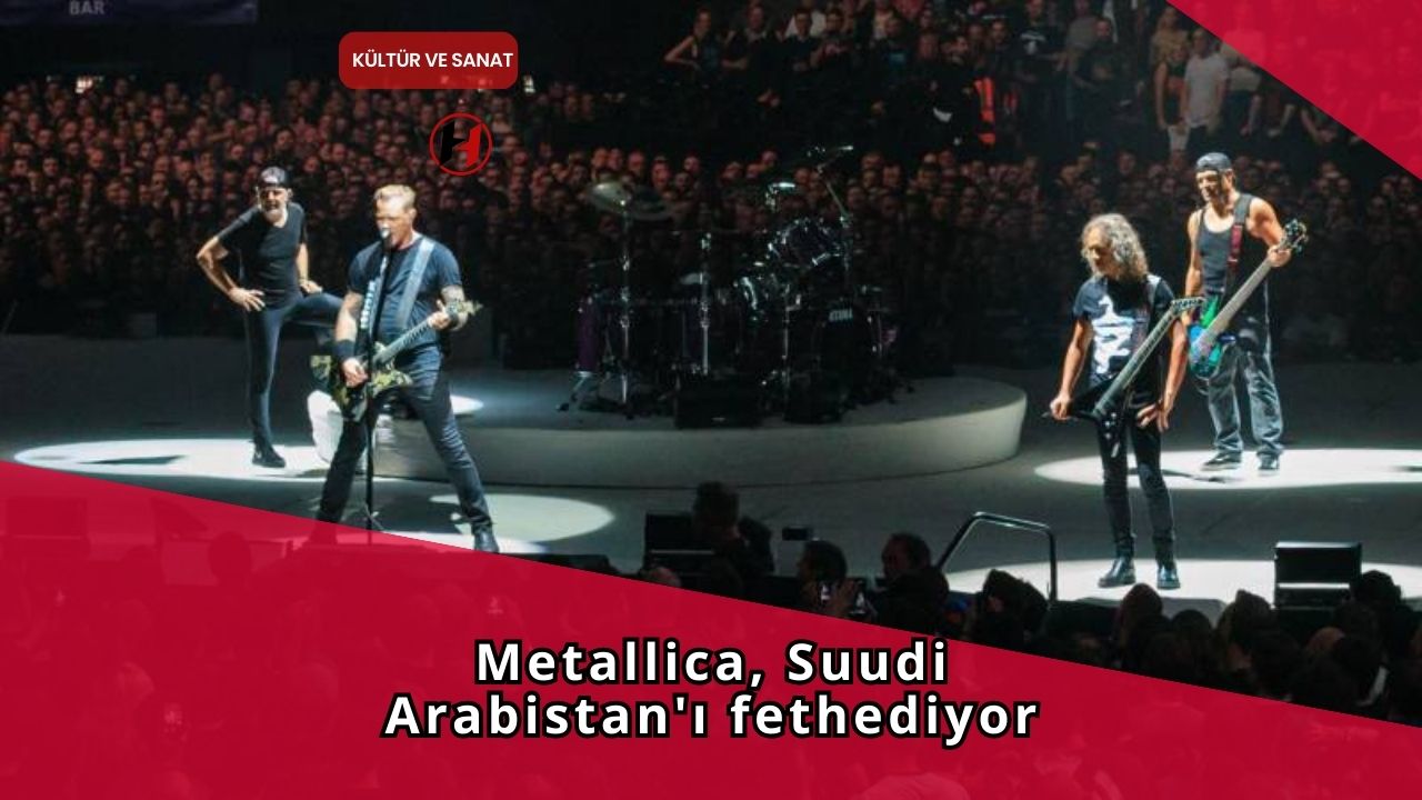 Metallica, Suudi Arabistan'ı fethediyor
