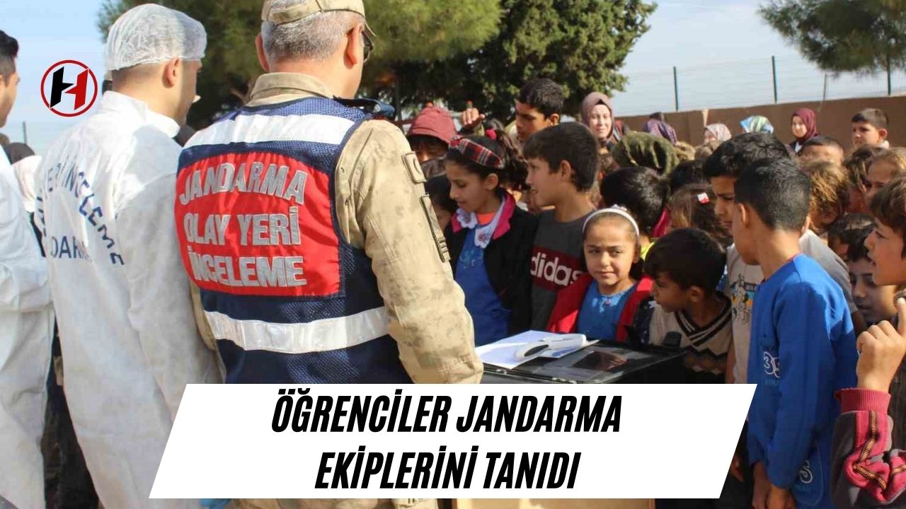 Öğrenciler jandarma ekiplerini tanıdı