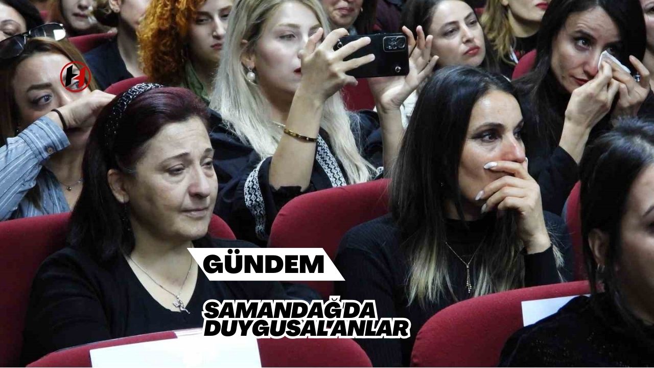 Samandağ'da duygusal anlar