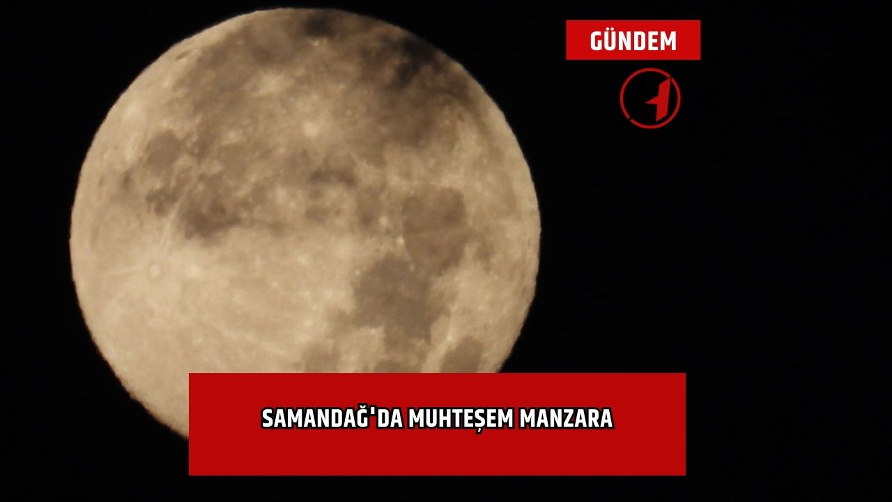 Samandağ'da muhteşem manzara