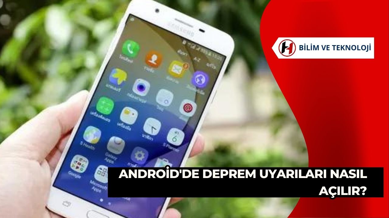 Android'de deprem uyarıları nasıl açılır?