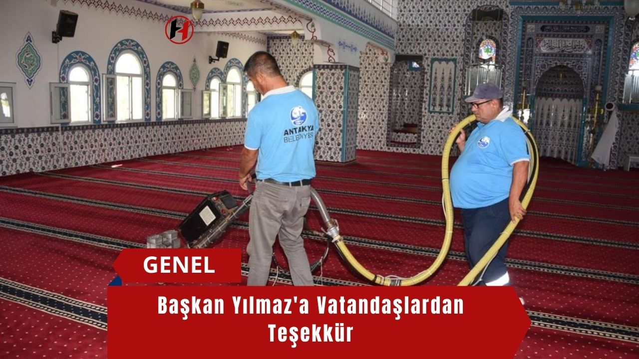 Başkan Yılmaz'a Vatandaşlardan Teşekkür