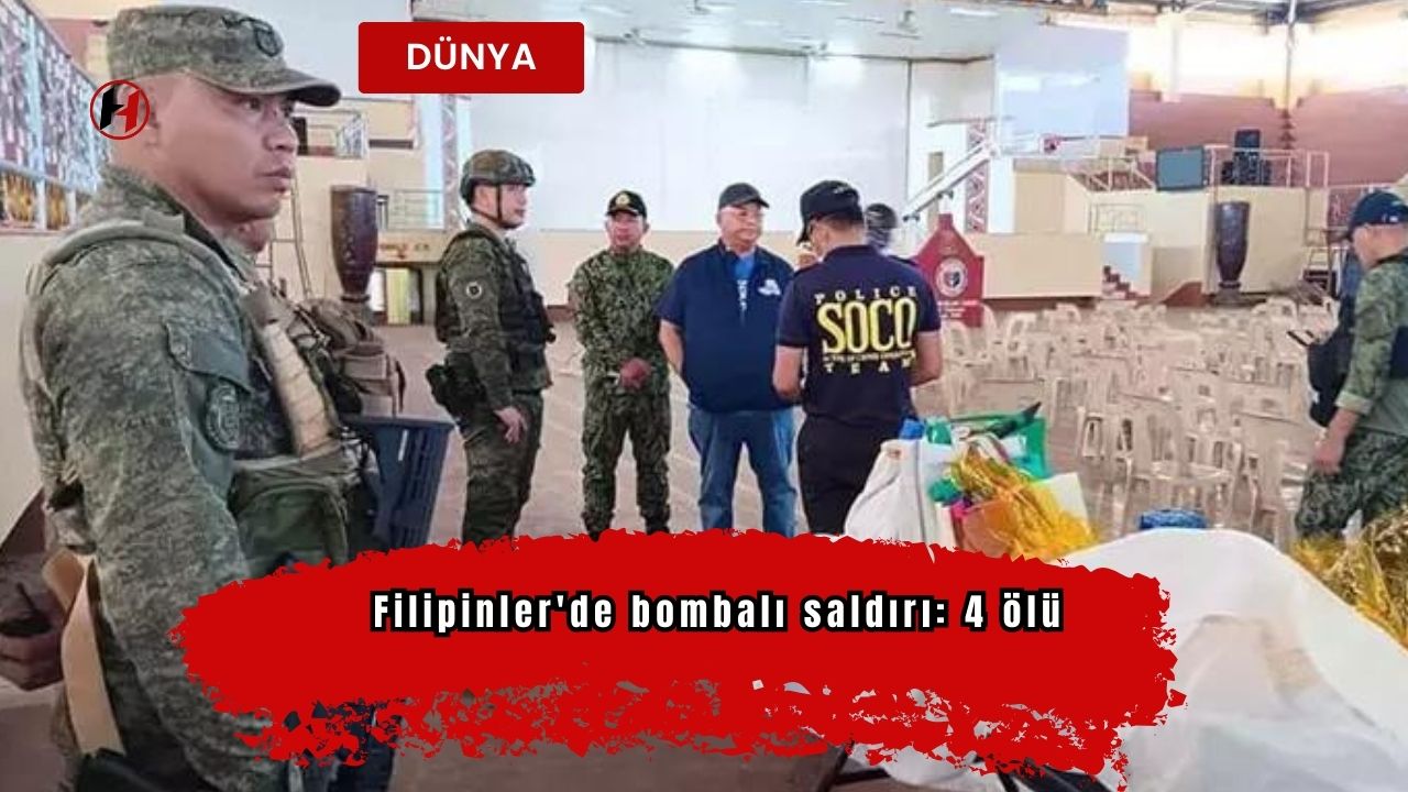 Filipinler'de bombalı saldırı: 4 ölü