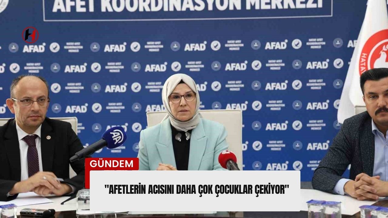 TBMM'den Hatay'a ziyaret: "Afetlerin acısını daha çok çocuklar çekiyor"
