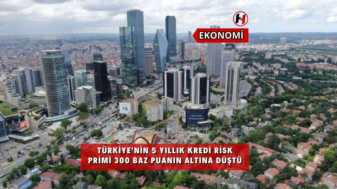 Türkiye'nin 5 yıllık kredi risk primi 300 baz puanın altına düştü