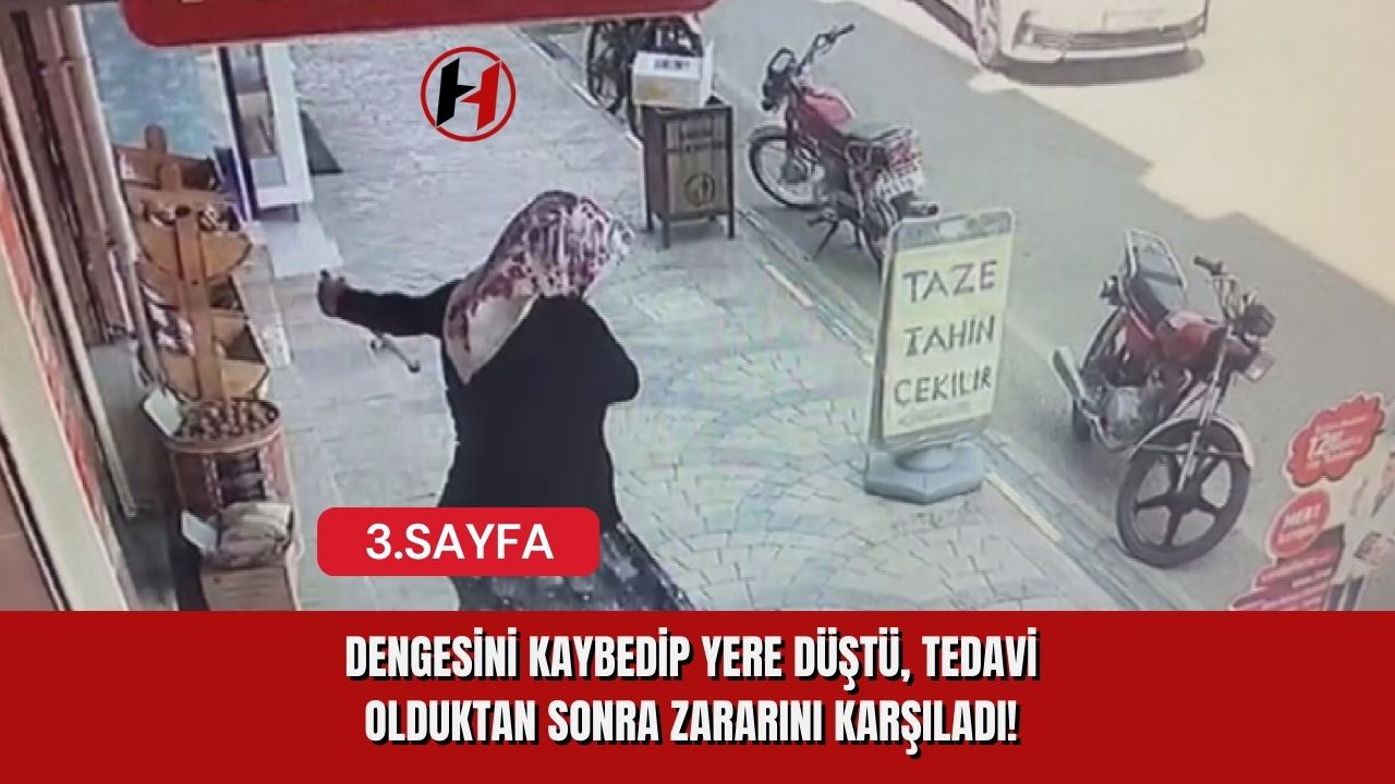 Dengesini Kaybedip Yere Düştü, Tedavi olduktan sonra zararını karşıladı!