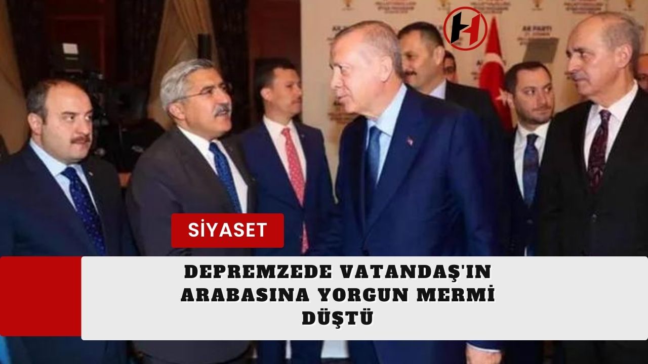 Ak Parti Hatay Milletvekili Yayman'dan Deprem Bölgesine Müjde!