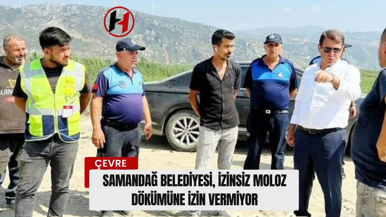 Samandağ Belediyesi, İzinsiz Moloz Dökümüne İzin Vermiyor