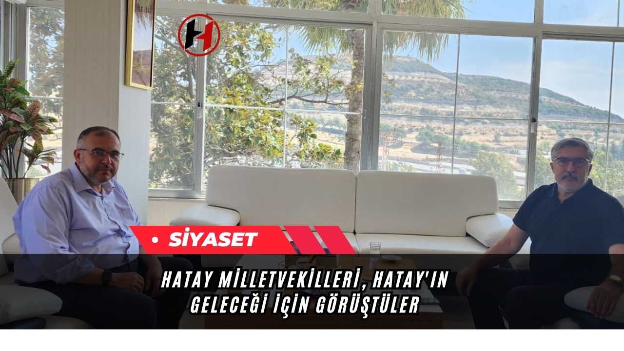 Hatay Milletvekilleri, Hatay'ın Geleceği İçin Görüştüler