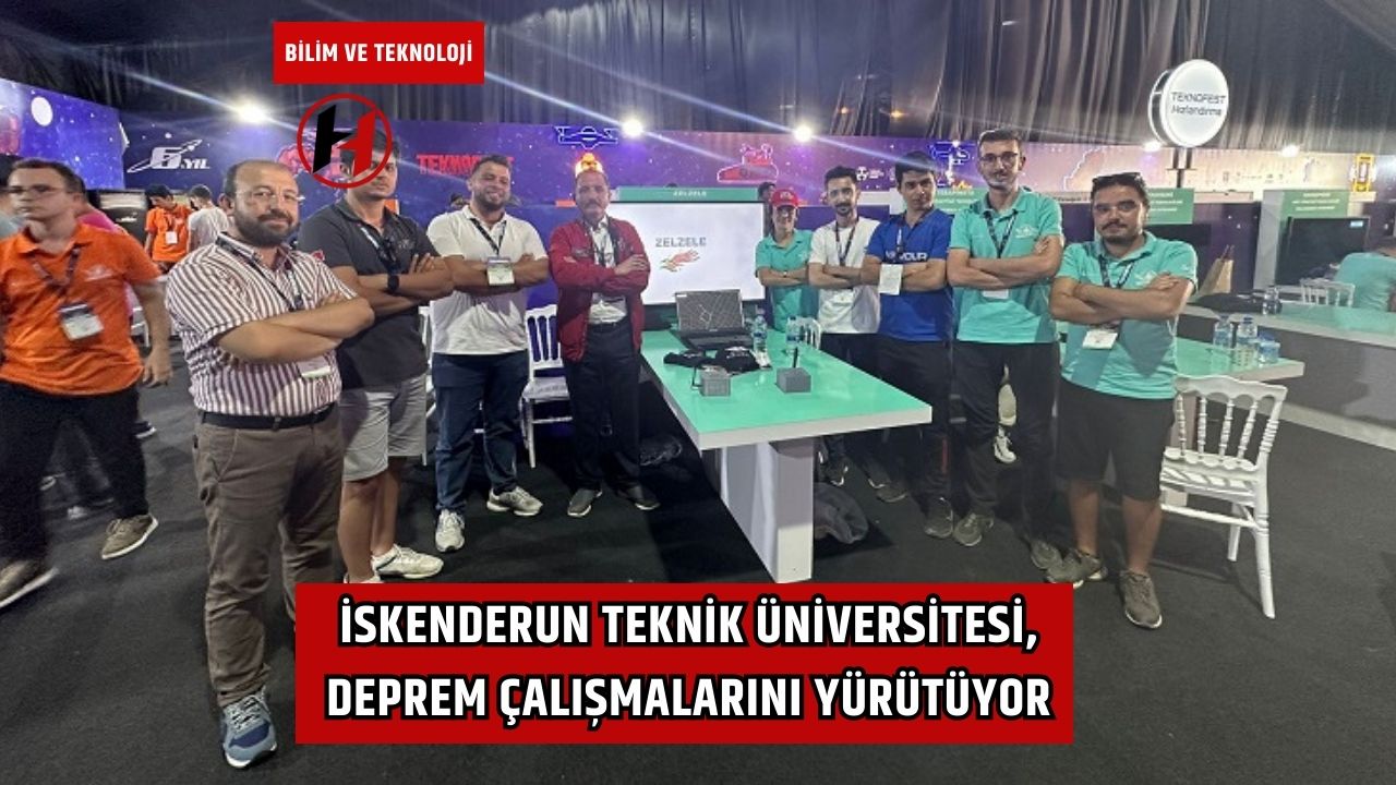 İskenderun Teknik Üniversitesi, Deprem Çalışmalarını Yürütüyor