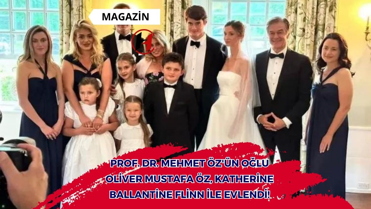 Prof. Dr. Mehmet Öz'ün Oğlu Oliver Mustafa Öz, Katherine Ballantine Flinn İle Evlendi!