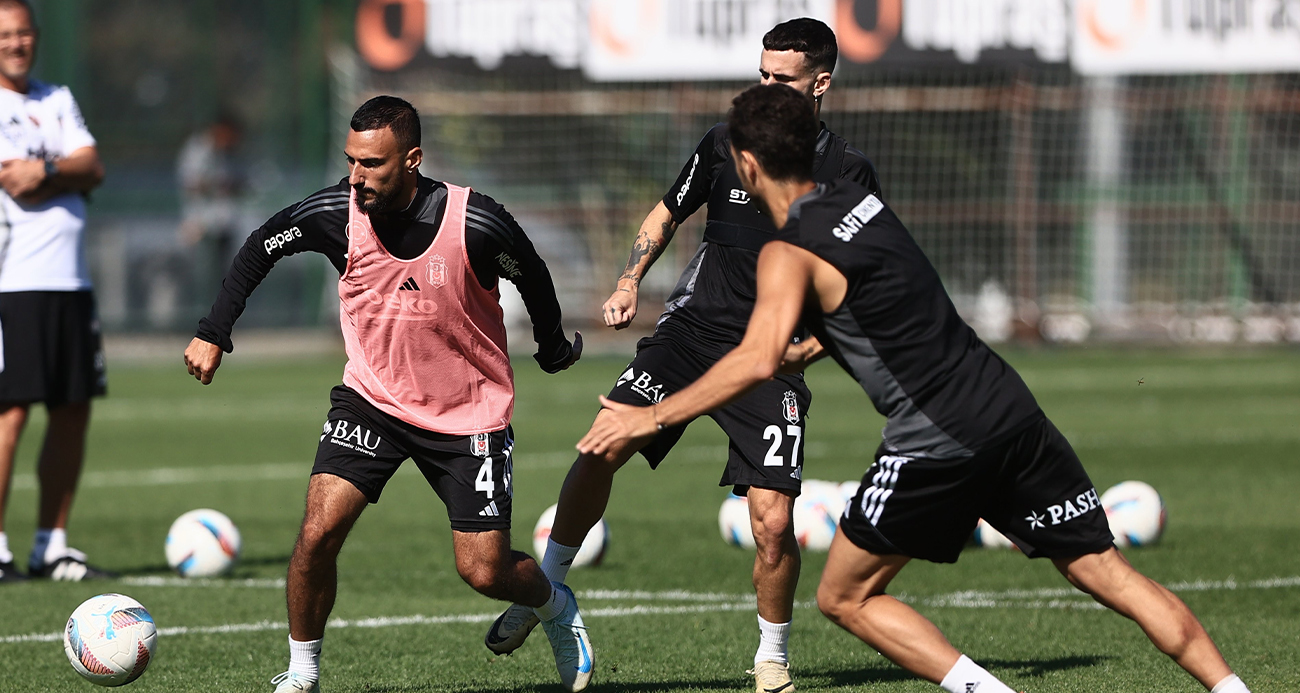 Beşiktaş, dört günlük iznin ardından topbaşı yaptı