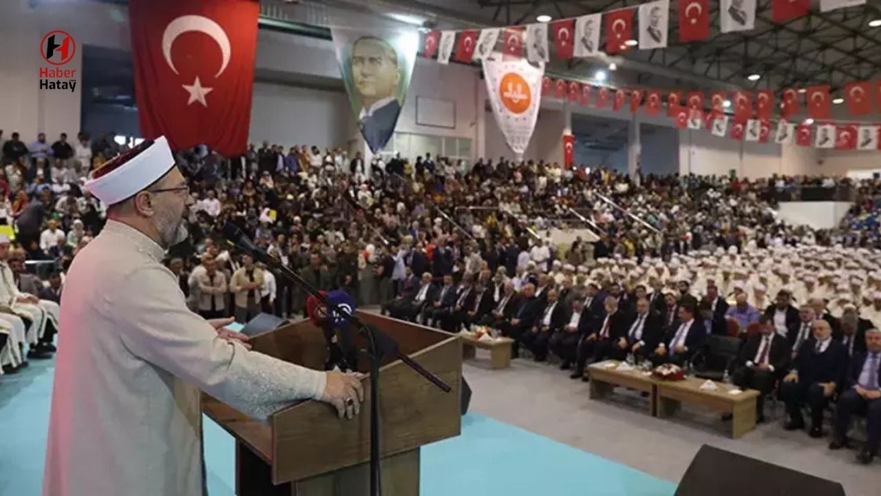 Hatay'da 492 Hafız Öğrenciye İcazet Töreni: Diyanet İşleri Başkanı Erbaş Katıldı