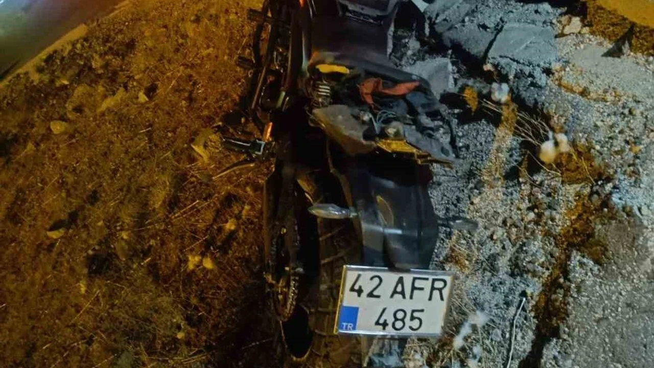 Hatay'daki feci motosiklet kazasında 1 kişi öldü