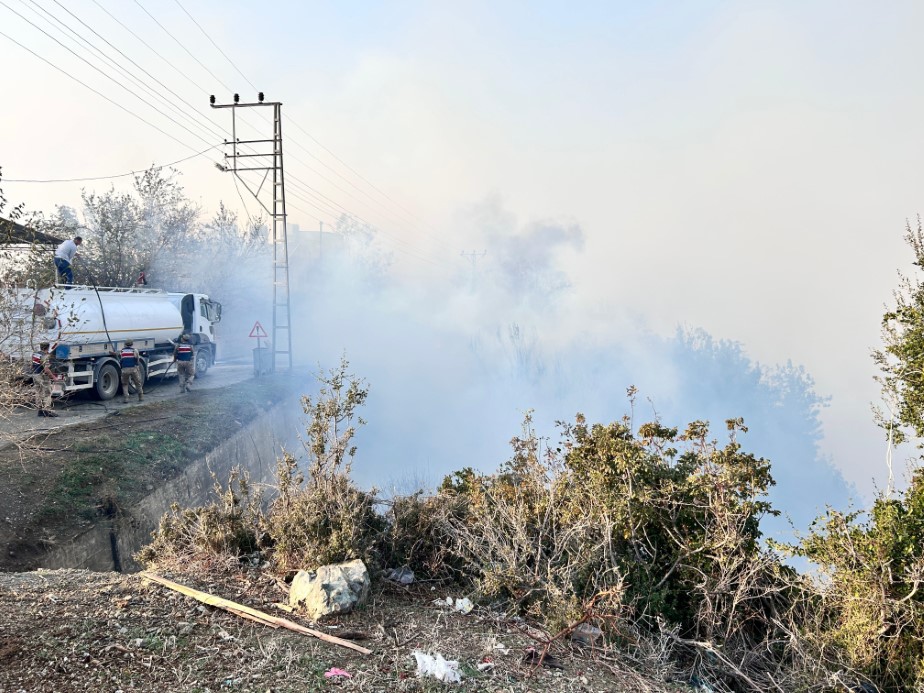 Hatay'daki yangında 95 hektar alan zarar gördü