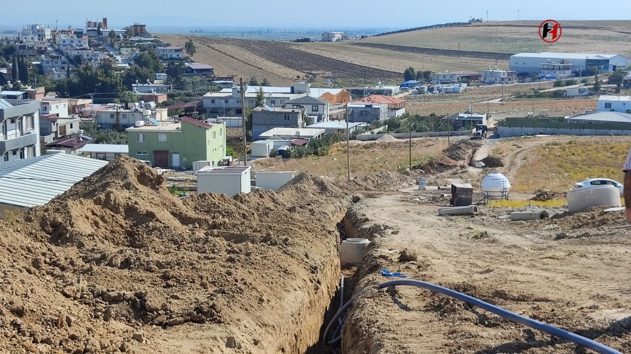 HATSU, Üzümdalı Mahallesi’nde Altyapı Çalışmalarını Hızla Sürdürüyor