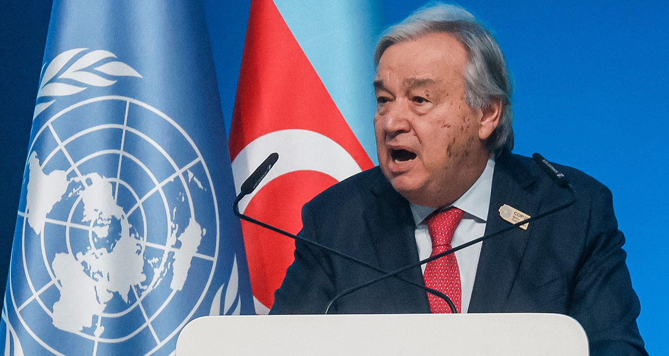 BM Genel Sekreteri Guterres: “Küresel emisyonları her yıl yüzde 9 oranında azaltmalıyız”