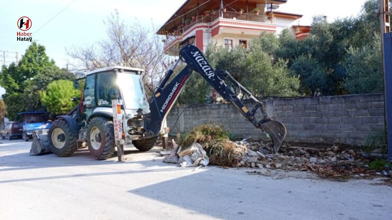 Defne Belediyesi'nden Çevre Temizliği Atağı