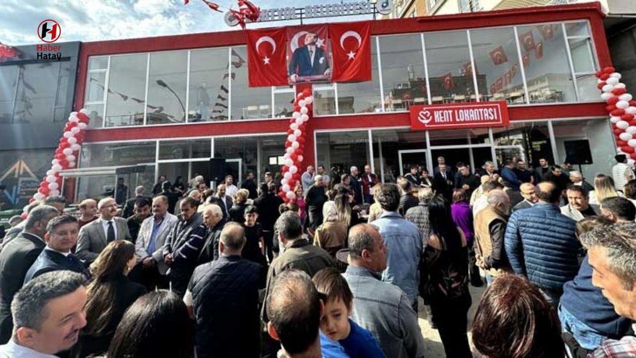 Dörtyol Belediyesi, Kent Lokantasını Hizmete Sundu