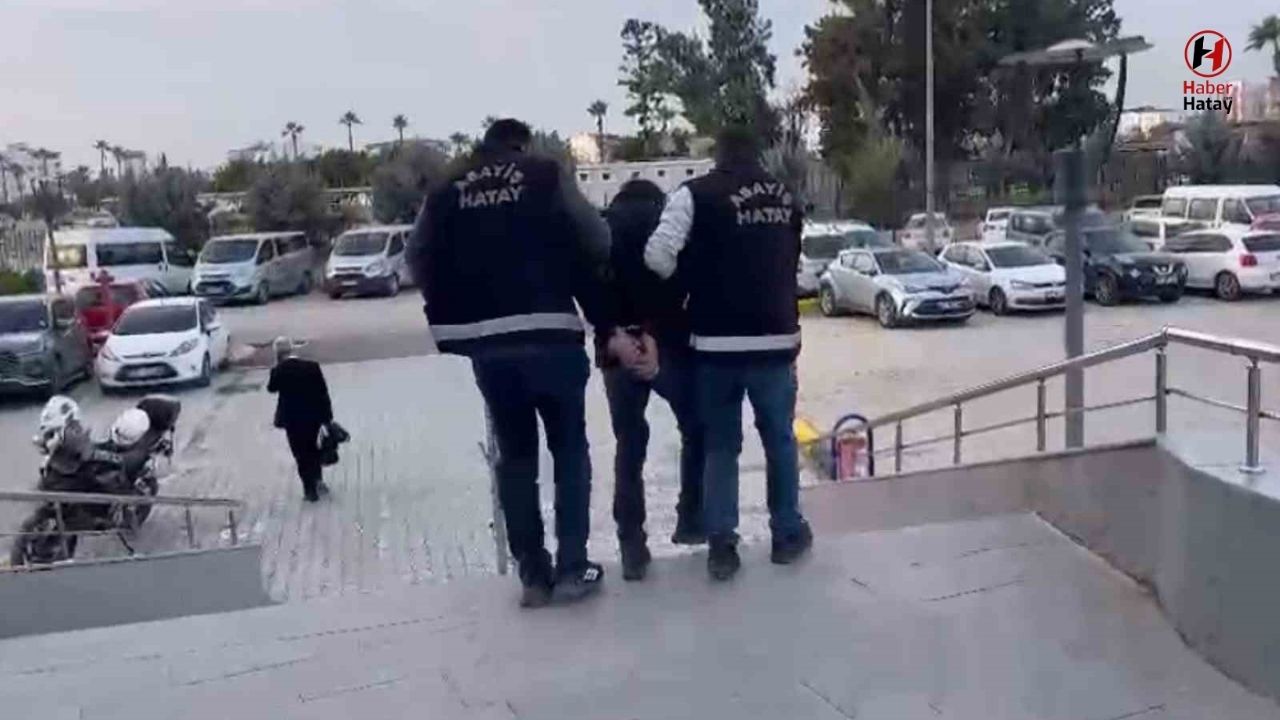 Hatay'da Aranan Şahıs 7 Yıl 2 Ay Hapis Cezasıyla Yakalandı