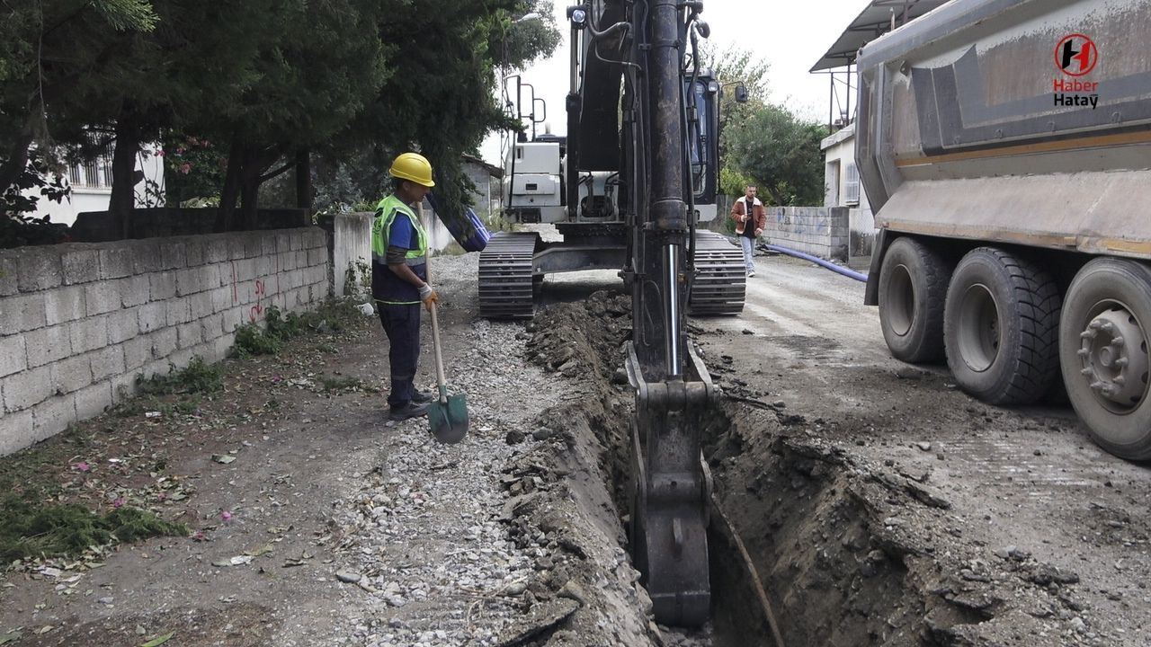 HBB Dörtyol'da İçme Suyu Şebekesini Yeniliyor