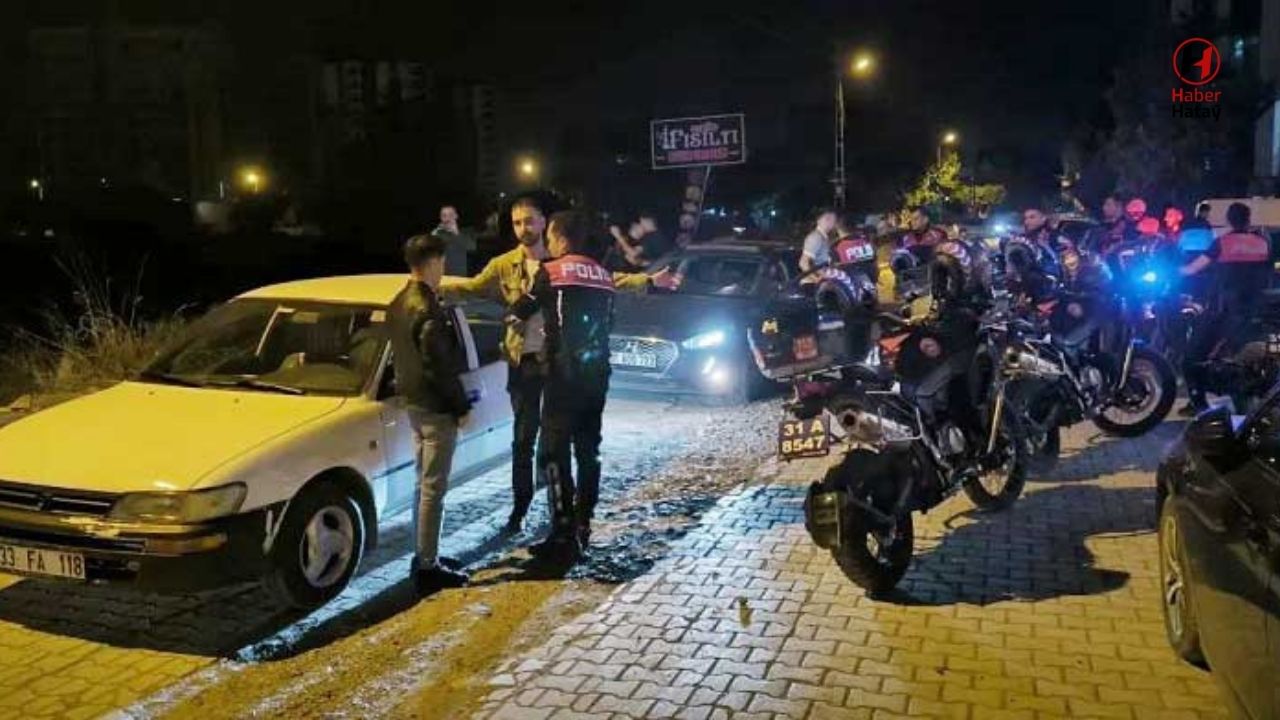 İskenderun'da Asayiş Uygulaması: Kafe, Bar ve Trafik Denetimleri Yapıldı