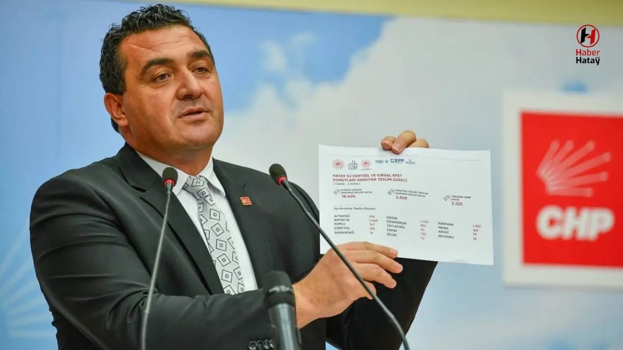 Ulaş Karasu, Hatay İçin CHP’nin Kararlı Desteğini Sürdüreceklerini Açıkladı