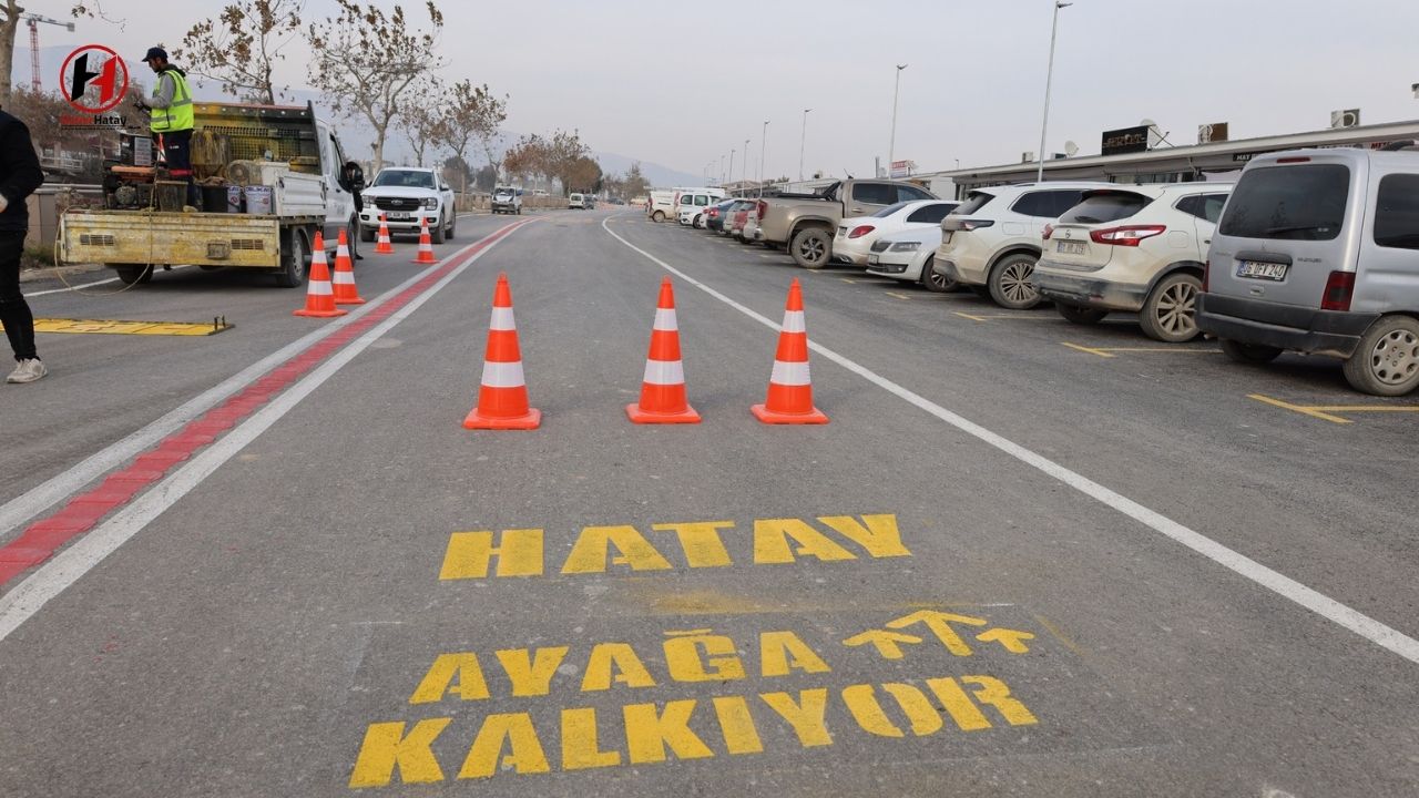 Hatay'da Ekonomik Canlılık İçin Asfalt Çalışmaları Tamamlandı