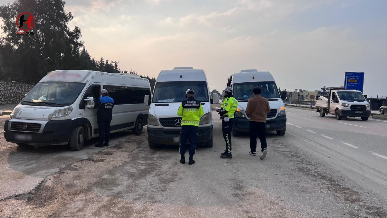 Hatay’da Öğrenci Servislerine Sıkı Denetim