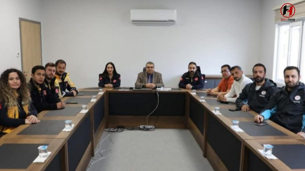 Hatay İl Sağlık Müdürlüğü ve AFAD Ekiplerine Sedneya Görevi için Teşekkür