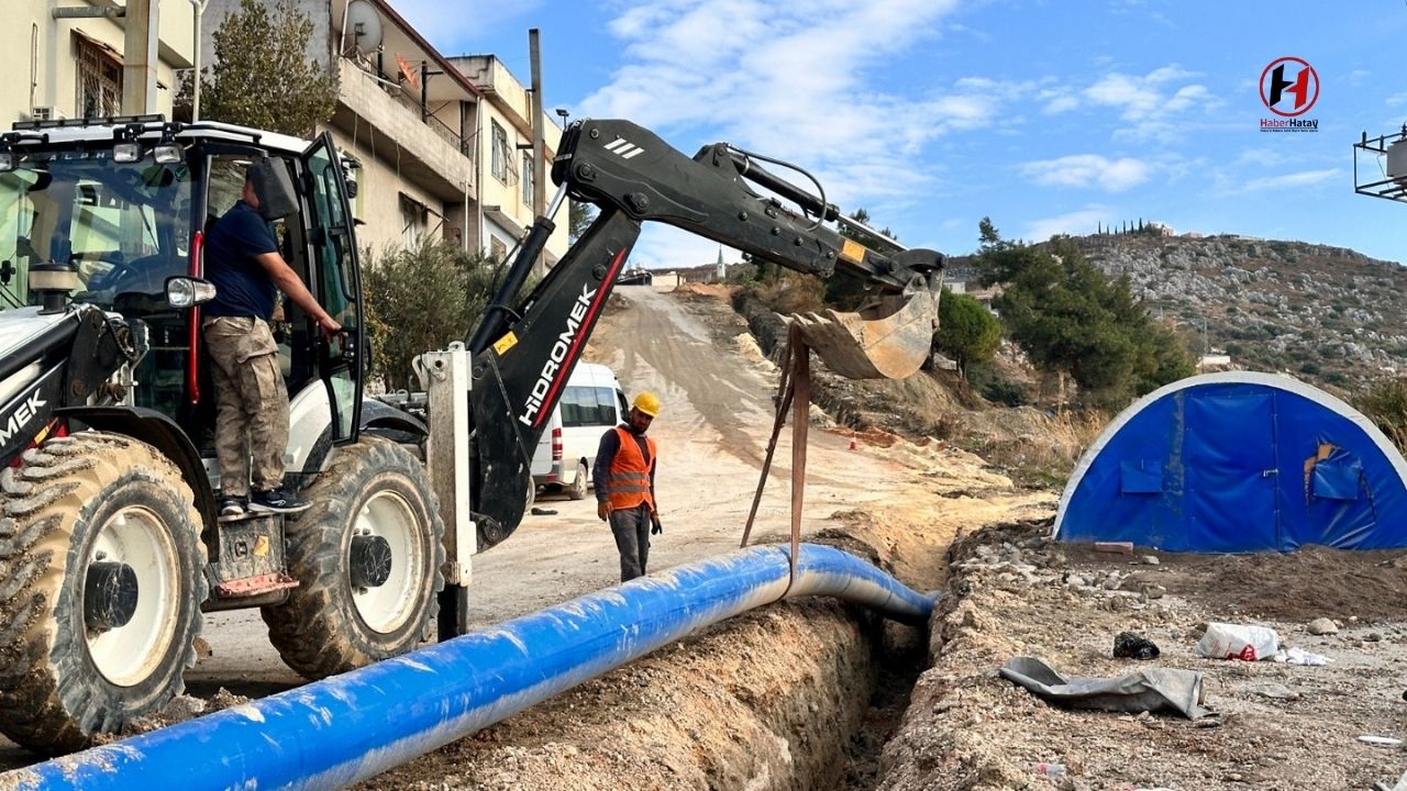 HATSU’dan Hatay’a 148 Bin Metrelik Yeni Altyapı Yatırımı