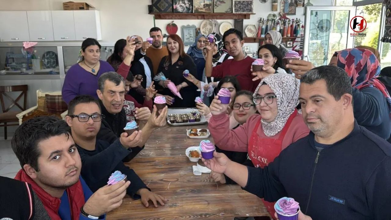 İskenderun'da Engellilerin Hayatı Tatlandı