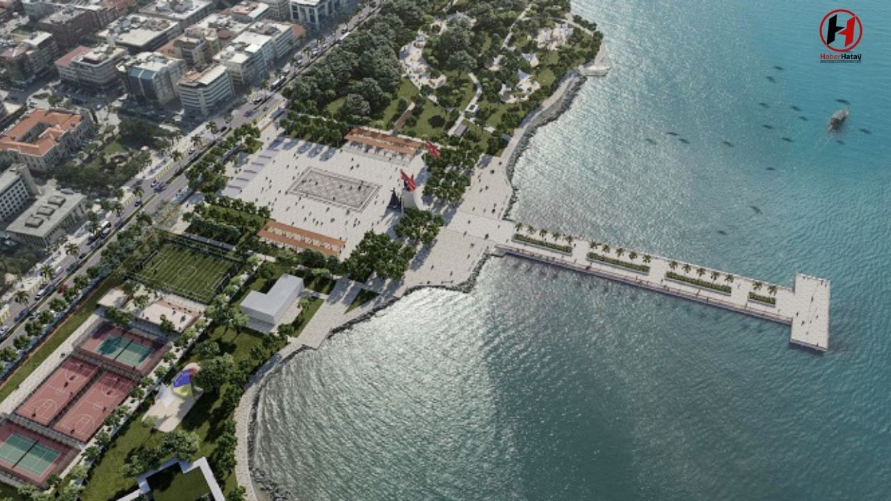 İskenderun Sahili Kentsel Tasarım Projesi Başladı