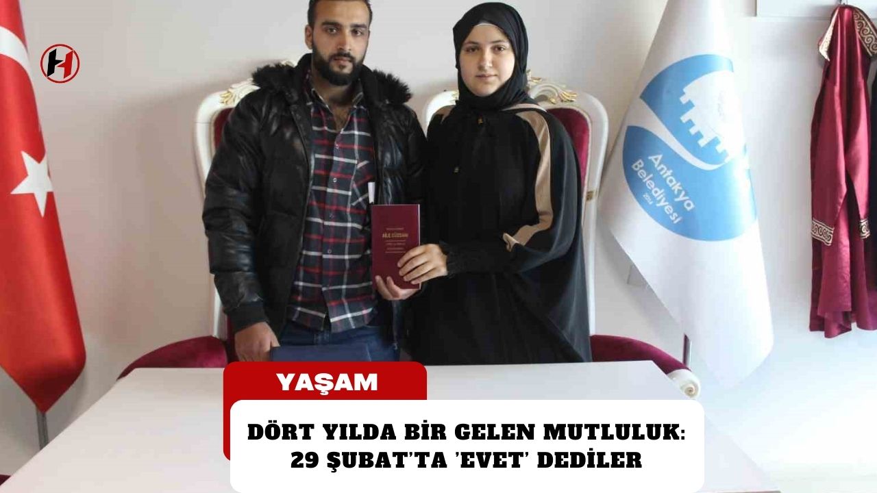 Dört yılda bir gelen mutluluk: 29 Şubat’ta ’evet’ dediler