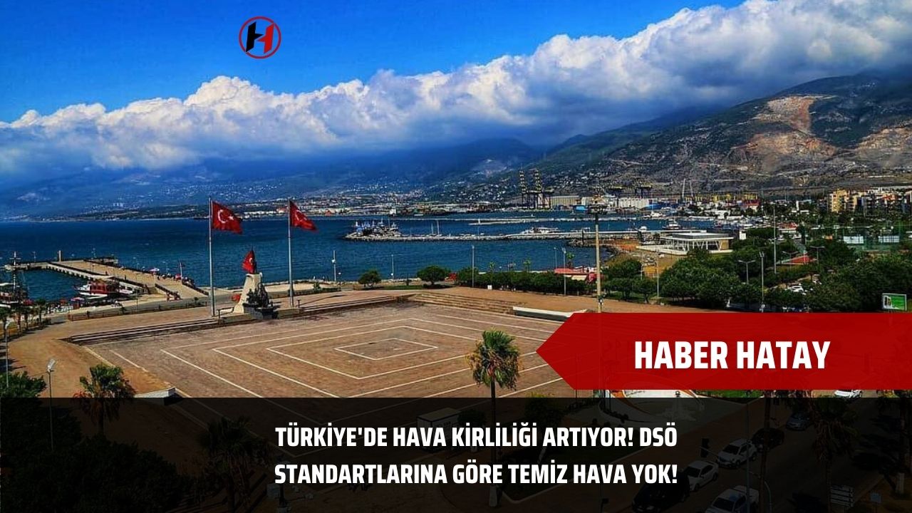Türkiye'de hava kirliliği artıyor! DSÖ standartlarına göre temiz hava yok!