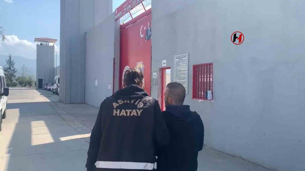 Hatay'da 18 Yıllık Hırsız Yakalandı! Cezaevinin Yolunu Tuttu