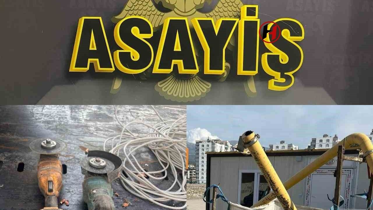 Hatay'da Hırsızlık Operasyonu: 3 Kişi Tutuklandı, Çalıntı Altın ve Borular Ele Geçirildi!