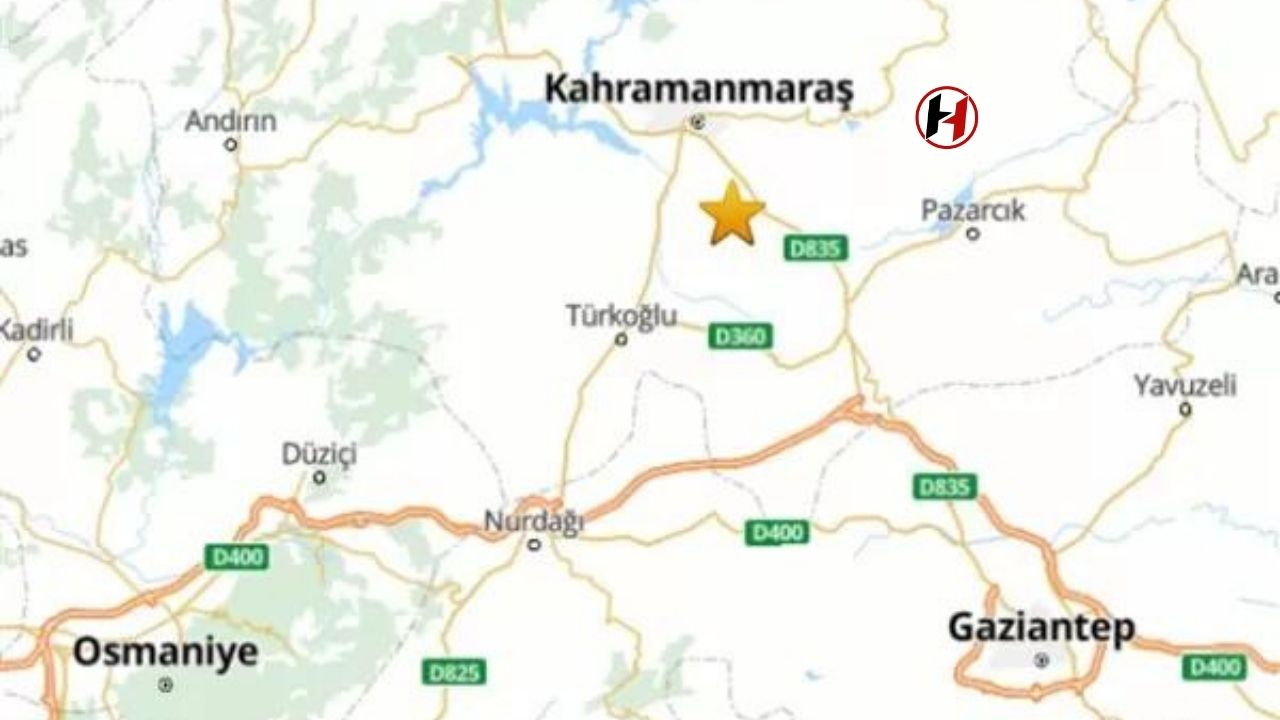 Kahramanmaraş'ta 4.0 Büyüklüğünde Deprem!