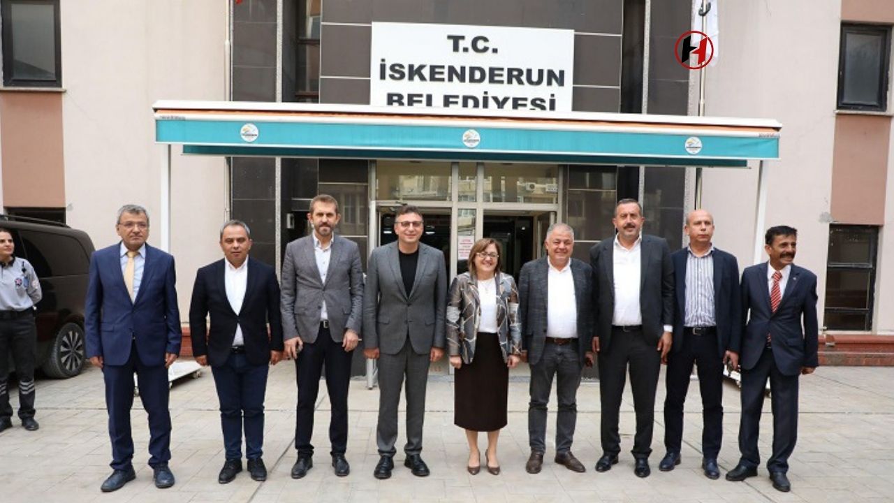 Gaziantep ve İskenderun Belediye Başkanları İşbirliğiyle Kanalizasyon Çalışmalarını İnceledi