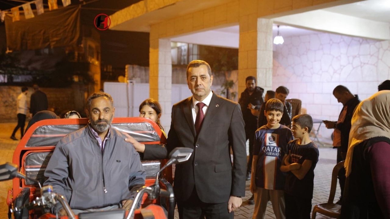 Hatay Reyhanlı'da Ak Parti Adayı Ahmet Yumuşak Seçim Zaferini Kutladı