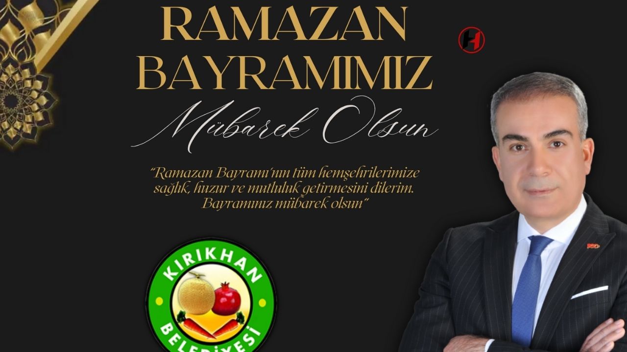 Kırıkhan'a Yeni Bir Umut: Başkan Çelik'ten Ramazan Bayramı Mesajı