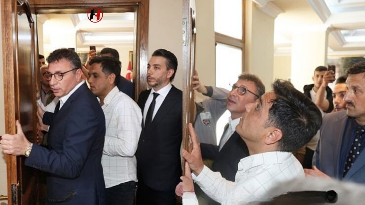Mehmet Dönmez'den İlginç Karar: İskenderun Belediye Başkanı, Makam Kapısını Kaldırdı!
