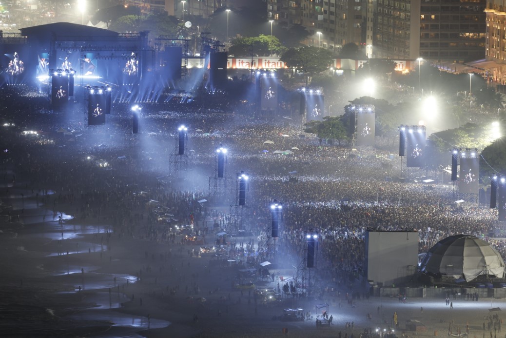 Brezilya’da Madonna konserine yoğun ilgi: 1,6 milyon kişi izledi