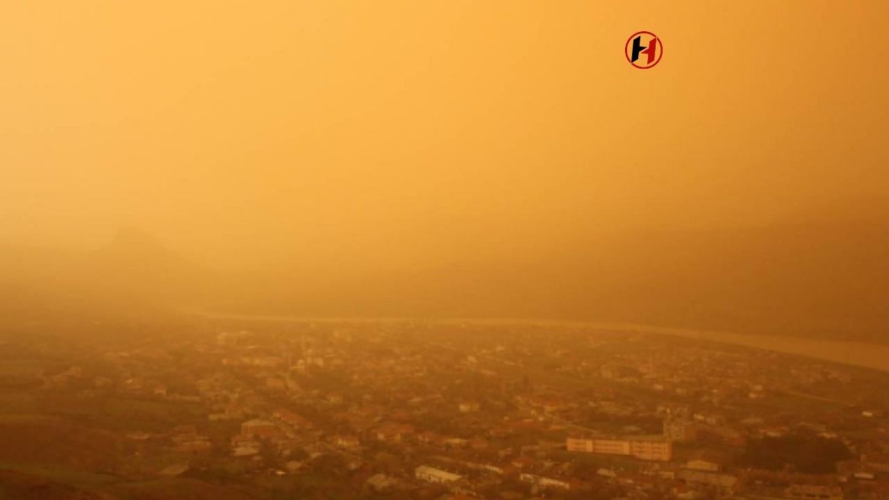 Hatay'da Kuzey Afrika ve Suriye Kaynaklı Toz Taşınımı Uyarısı!