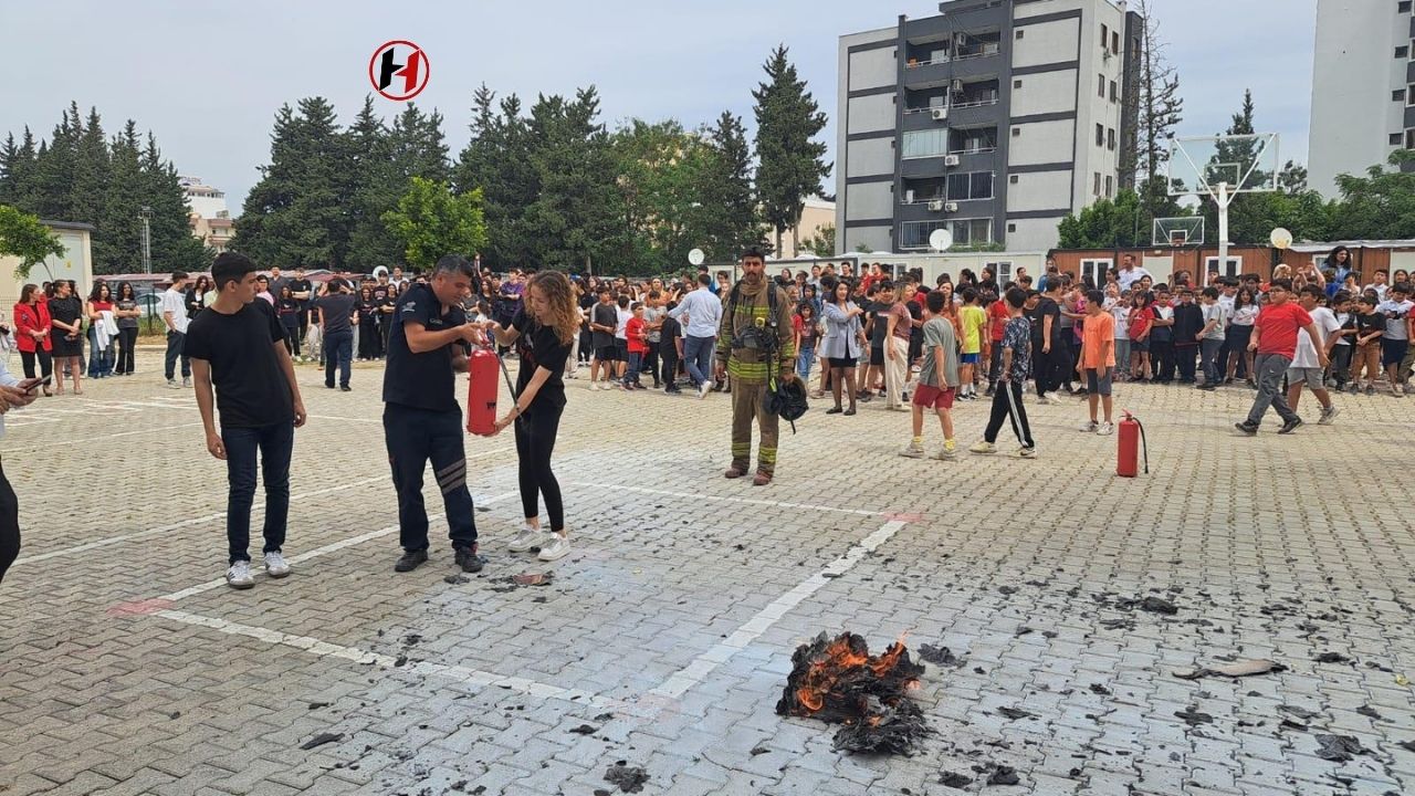 Hatay'da Yangın Güvenliği Eğitimleri ve Tatbikatları Devam Ediyor!